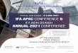 Virtual Conference • 3-5 June 2021 IFA APAC Conference