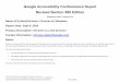 Google Accessibility Conformance Report