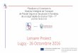 Lansare Proiect Lugoj - 26 Octombrie 2016