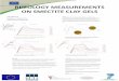 RHEOLOGY MEASUREMENTS ON SMECTITE CLAY GELS