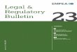 Legal & Regulatory Bulletin 23