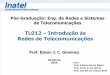 TL012 Introdução às Redes de Telecomunicações