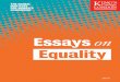 Essays on Equality - Harvard University