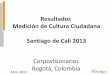 Resultados Medición de Cultura Ciudadana Santiago de Cali …