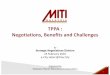 TPPA : Negotiations, Benefits and Challenges