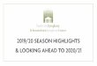 2019/20 SEASON HIGHLIGHTS & LOOKING AHEAD TO 2020/21