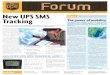 The latest news and views from UPS – Autumn 2000 New …