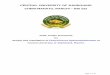 CENTRAL UNIVERSITY OF JHARKHAND CHERI-MANATU, …