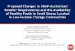 Proposed Changes to SNAP-Authorized Retailer …