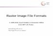 Raster Image File Formats - Computer Graphics Group