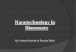 Nanotechnology in Biosensors