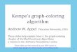 Kempe’s graph-coloring algorithm