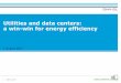Utilities and data centers: a win-win for energy efficiency