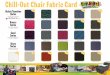 Chill-Out Chair Fabric Card