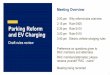 Parking Reform and EV Charging