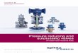 Pressure reducing and surplussing valves for steam and 