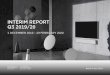 INTERIM REPORT Q3 2019/20 - Bang & Olufsen