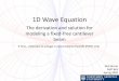 1D Wave Equation - physicsforums.com