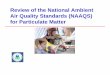 Review of the National Ambient Air Quality Standards 