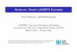 Hands-on: Simple LAMMPS Examples