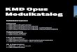 KMD Opus Modulkatalog
