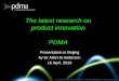 The latest research on product innovation PDMA