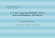S.-Y. Lee’s Lagrange Multiplier Test in