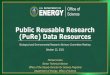 Public Reusable Research (PuRe) Data Resources