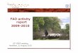 FAO activity report 2009 -2010 - animalgeneticresources.net