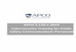 APCO 3.110.1-2019 Cybersecurity Training for Public Safety 