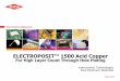 ELECTROPOSIT™ 1500 Acid Copper - DuPont
