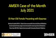 AMSER Case of the Month July 2021