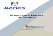 Aeries Attendance Letters to Parents Manual