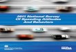2011 National Survey Of Speeding Attitudes And Behaviors