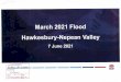 March 2021 flood – presentation for Upper House Select 