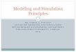 Modeling and Simulation Principles - Philadelphia University