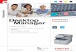 Desktop Manager - MFP Brochures