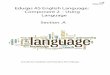 Eduqas AS English Language: Component 2 - Using Language 