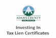 Investing In Tax Lien Certificates