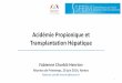 Acidémie Propionique et Transplantation Hépatique