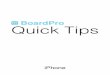 BoardPro Quick Tips