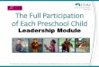Full Participation Leadership Module PowerPoints All Slides