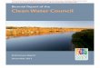 Clean Water Council 2012 Biennial Report to the Legislature