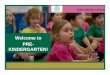 Welcome to PRE- KINDERGARTEN! - St Columba's School