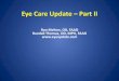 Eye Care Update – Part II