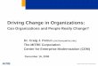 Driving Change in Organizations - gmdconsulting.eu
