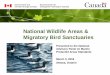 National Wildlife Areas & Migratory Bird Sanctuaries