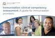 Immunisation clinical competency assessment: A guide for 