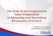 The Role of the Employment Value Proposition in Attracting 