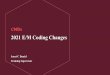 2021 E/M Coding Changes